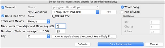 Select Re-Harmonist 